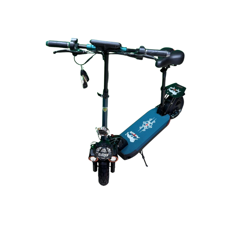 Aster A1S Electric Scooter – 48V 13Ah Battery, 2000W Motor, 40–50 km Speed, 25–30 km Range