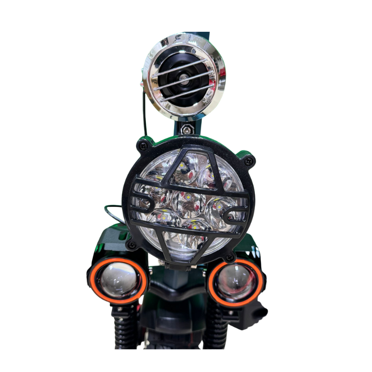 Aster A1S Electric Scooter – 48V 13Ah Battery, 2000W Motor, 40–50 km Speed, 25–30 km Range