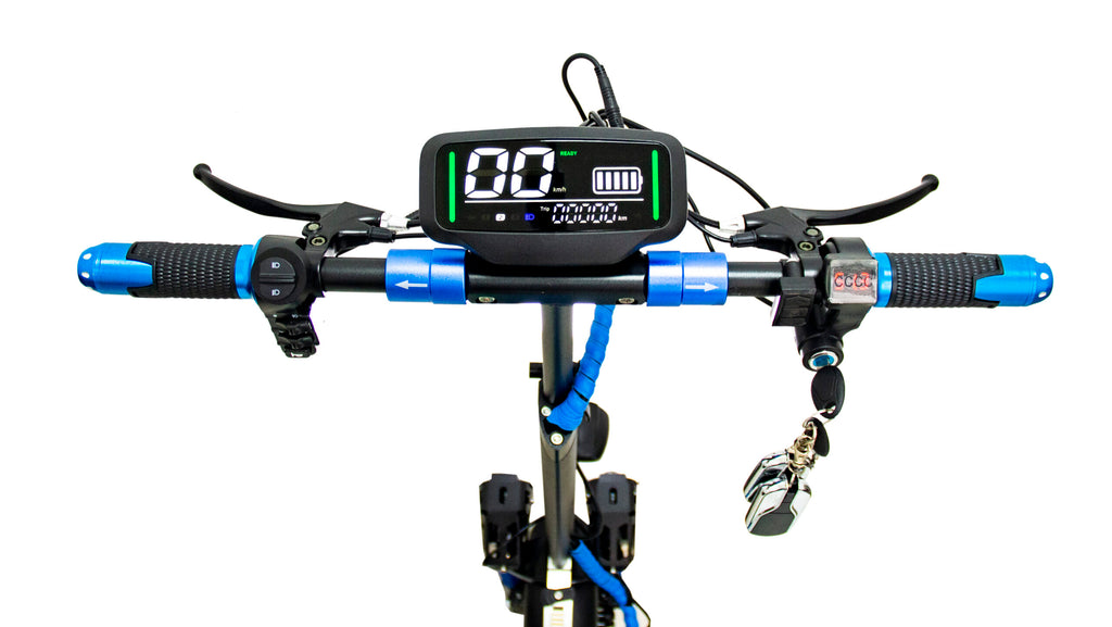 Rohan Wings KT4B Electric Scooter | Red | 2000W | 48V13AH | 60-70kmh Speed | 30-35km Range | 10.5 Inch Off Road Tyres | Foldable