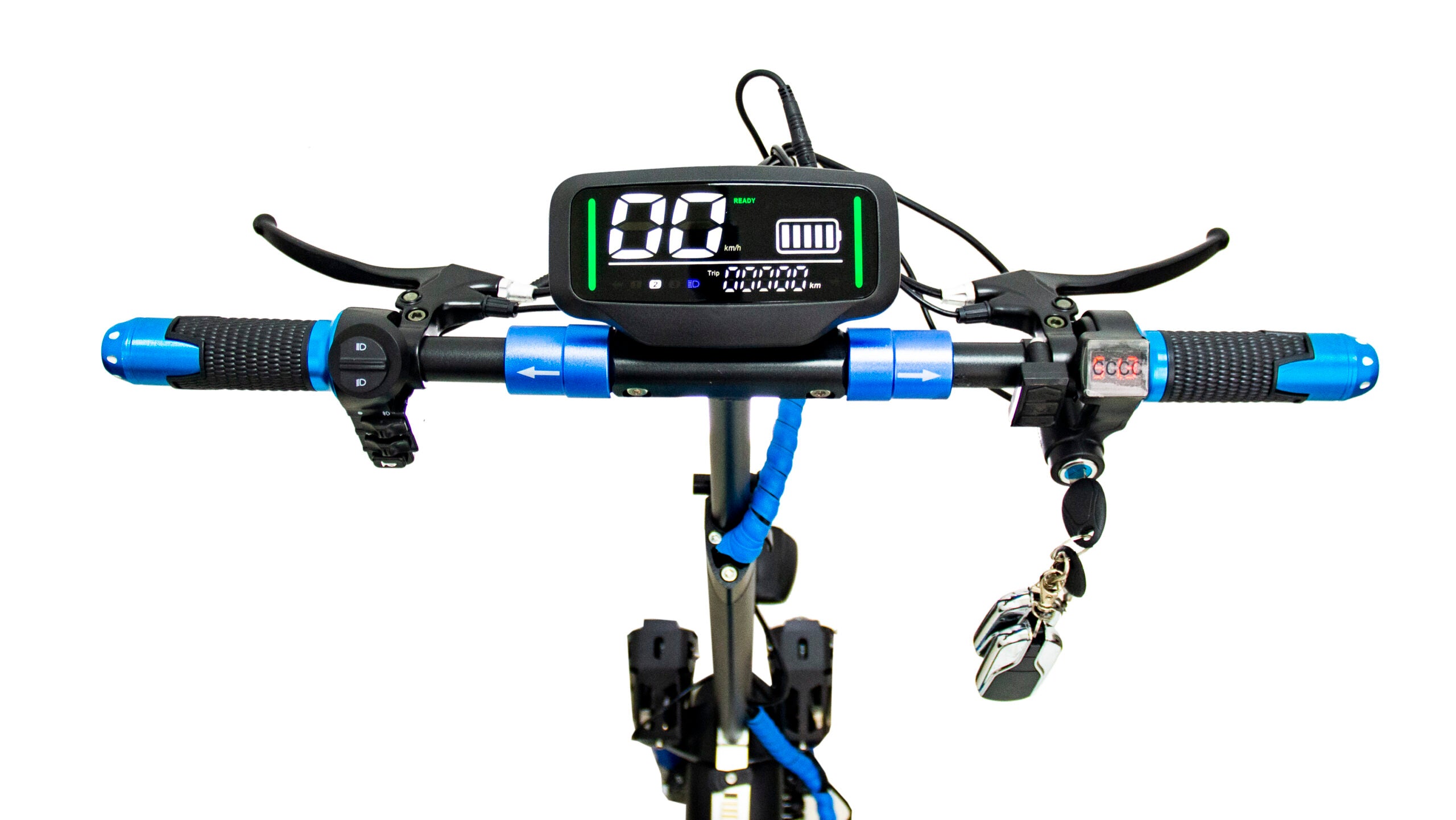 Rohan Wings KT4B Electric Scooter | Red | 2000W | 48V13AH | 60-70kmh Speed | 30-35km Range | 10.5 Inch Off Road Tyres | Foldable