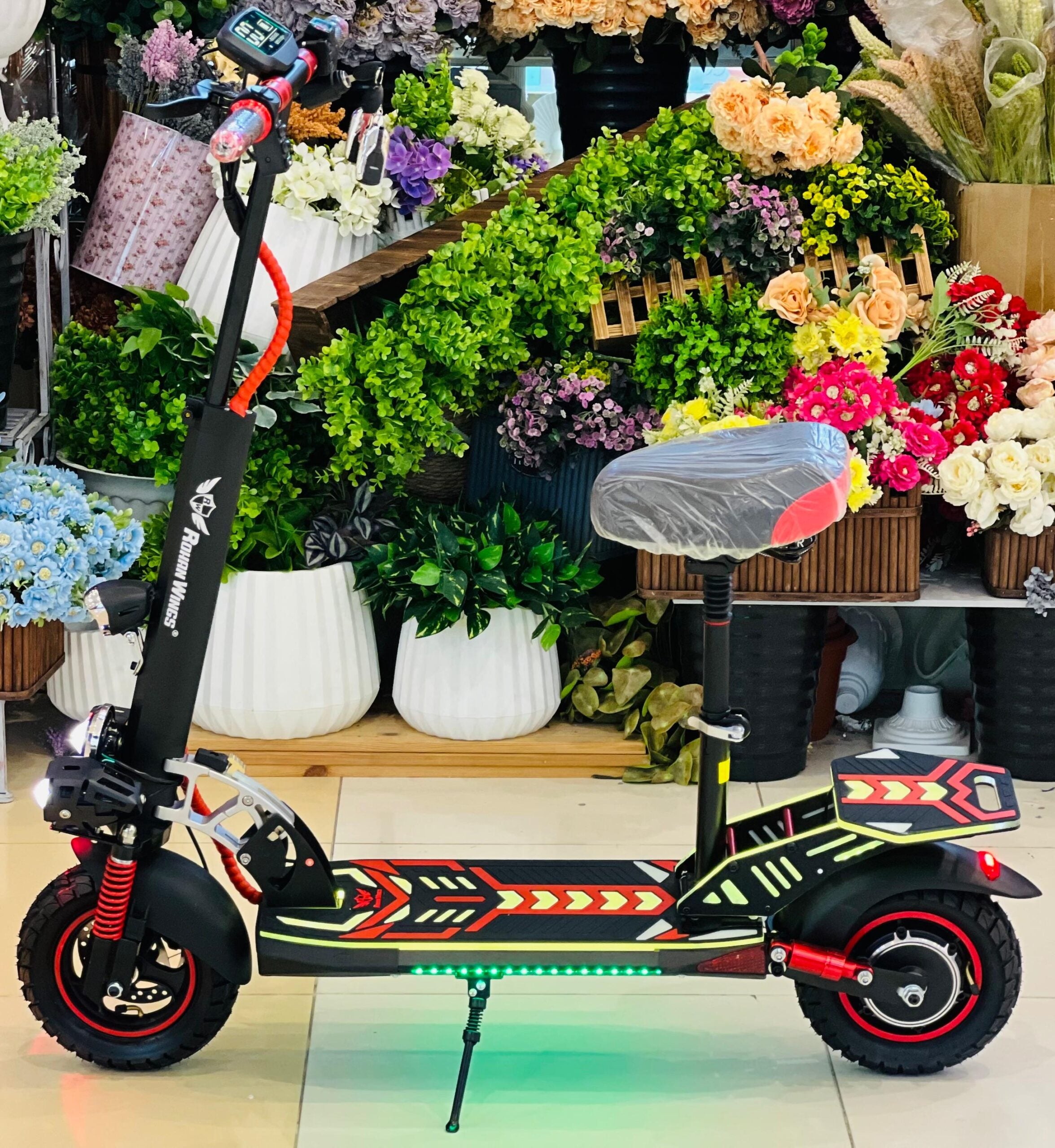 Rohan Wings KT6A Electric Scooter | 48V13Ah | 42 km/h | Off-Road | UAE