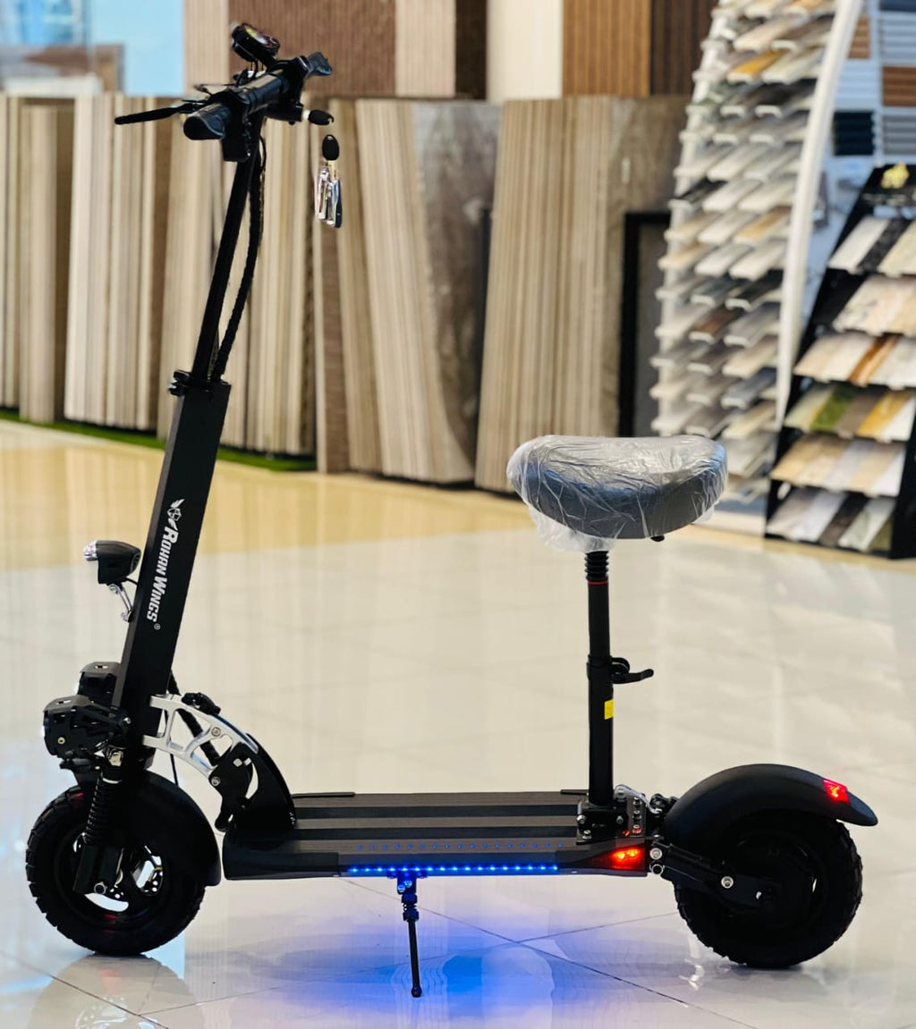 Rohan Wings Electric Scooter QS4 | 25-30km Range | Powerful Motor | 48V 13AH Big Battery | Dual Braking